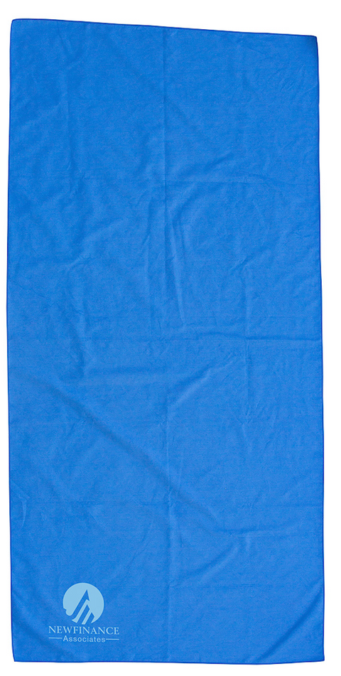 Boardwalk 1-Color 30" X 60" Microfiber Beach Blanket/Towel