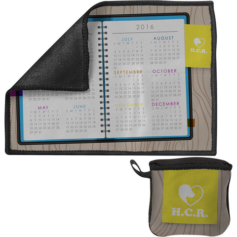 Pocket Toddy On-the-Go Premium Microfiber Cleaning Cloth and Calendar