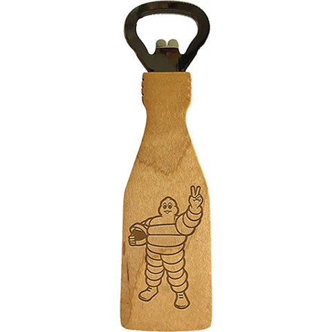 Wood Bottle Opener - Bottle Profile
