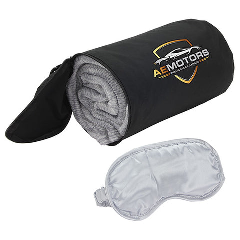 AeroLOFT Blanket Business First Travel Blanket with Sleep Mask