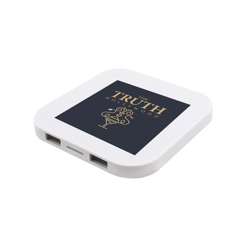 CHI-CHARGE SQUARE WIRELESS AND USB CHARGING PAD
