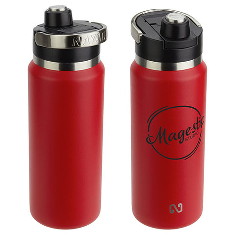 NAYAD® Traveler 26 oz Stainless Bottle w/ Twist-Top Spout
