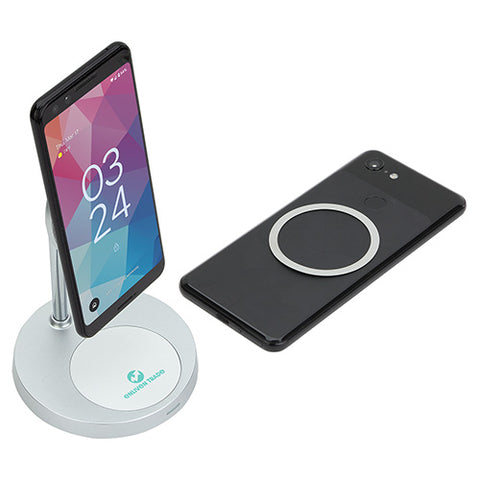 MagPort Stand Magnetic Wireless Charging Stand with Additional 5W Base Charger