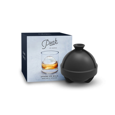 W&P Peak Single Sphere Ice Mold & Soirée Old Fashioned Deluxe Gift