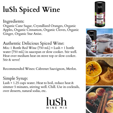 Cheers To You Lush Spiced Wine Mix