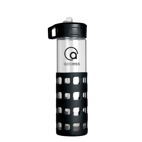 Sip-N-Go Glass Water Bottle - 20 Oz.