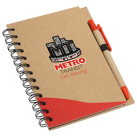Recycle Write Notebook & Pen