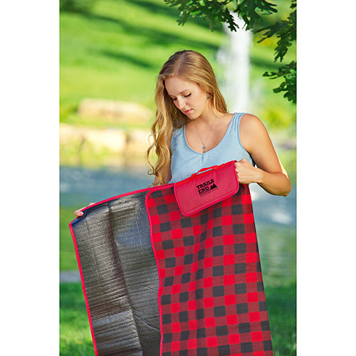 Red tartan best sale picnic blanket